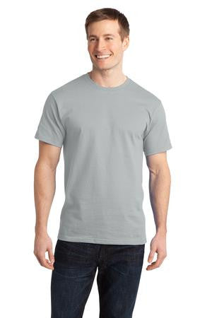 Port & Company - Essential Ring Spun Cotton T-Shirt. PC150 Silver