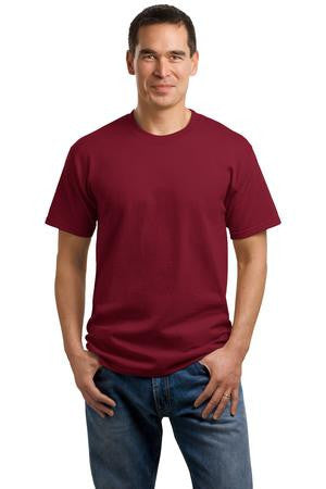 Port & Company - 5.4-oz 100% Cotton T-Shirt. PC54 Cardinal