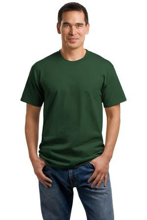 Port & Company - 5.4-oz 100% Cotton T-Shirt. PC54 Dark green