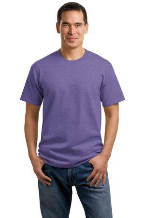 Port & Company - 5.4-oz 100% Cotton T-Shirt. PC54 Heather purple