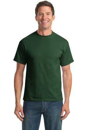 Port & Company Tall 50/50 Cotton/Poly T-Shirts. PC55T Aquatic blue