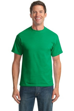 Port & Company - 50/50 Cotton/Poly T-Shirt.  PC55 Kelly Green