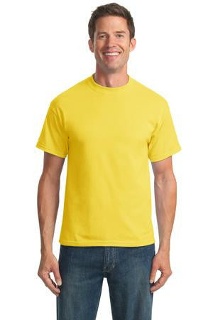Port & Company Tall 50/50 Cotton/Poly T-Shirts. PC55T Aquatic blue