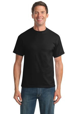 Port & Company Tall 50/50 Cotton/Poly T-Shirts. PC55T Aquatic blue