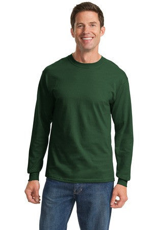 Port & Company - Tall Long Sleeve Essential T-Shirt. PC61LST Aquatic blue