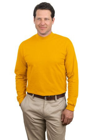 Port & Company - Mock Turtleneck.  PC61M Gold