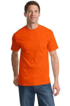 Port & Company - Essential T-Shirt with Pocket. PC61P Orange