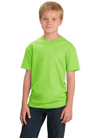 Port & Company - Youth Essential T-Shirt. PC61Y Lime