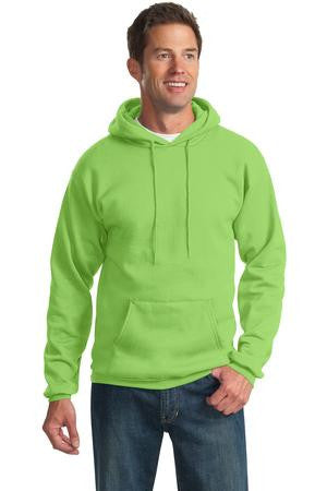 Port & Company - Classic Pullover Hooded Sweatshirt. PC78H Lime