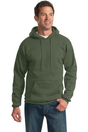Port & Company - Classic Pullover Hooded Sweatshirt. PC78H Olive