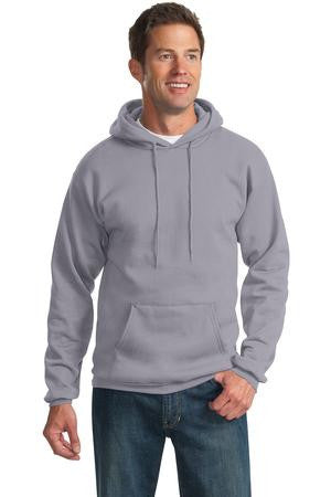 Port & Company - Classic Pullover Hooded Sweatshirt. PC78H Silver