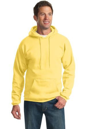 Port & Company - Classic Pullover Hooded Sweatshirt. PC78H Yellow