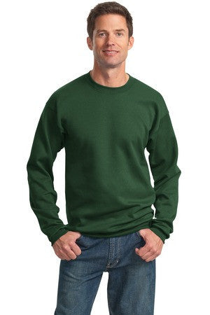 Port & Company - Classic Crewneck Sweatshirt. PC78 Dark green
