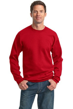 Port & Company - Classic Crewneck Sweatshirt. PC78 Red