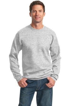 Port & Company - Classic Crewneck Sweatshirt. PC78 Ash
