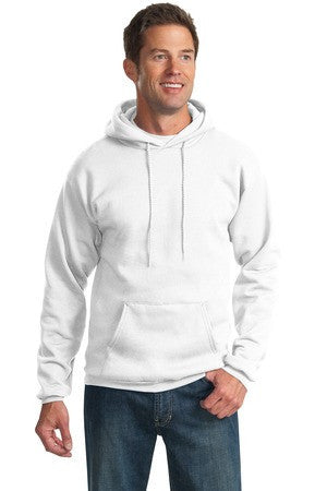 Port & Company Tall Ultimate Pullover Hooded Sweatshirt. PC90HT Ash