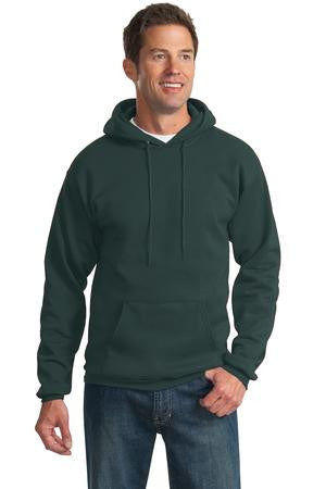 Port & Company Tall Ultimate Pullover Hooded Sweatshirt. PC90HT Dark Green