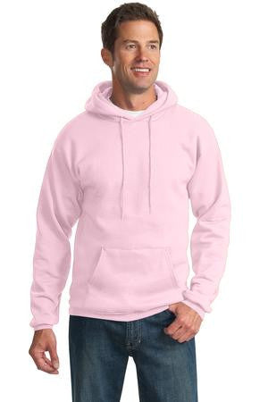 Port & Company Tall Ultimate Pullover Hooded Sweatshirt. PC90HT Pale Pink