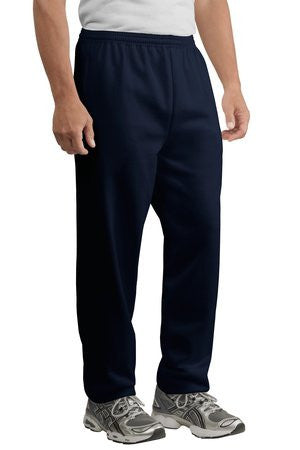    Port & Company - Ultimate Sweatpant with Pockets.  PC90P Navy