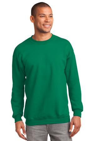 Port & Company Tall Ultimate Crewneck Sweatshirt. PC90T Kelly