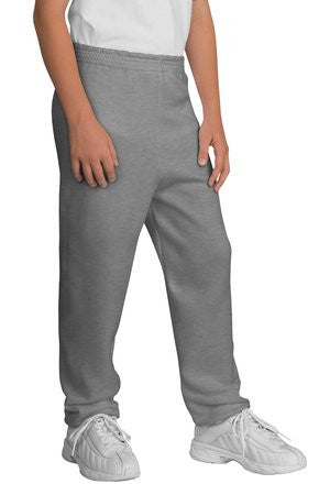 Port & Company - Youth Sweatpant.  PC90YP Athletic Heather