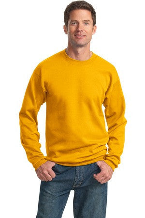 Port & Company - Ultimate Crewneck Sweatshirt.  PC90 Gold