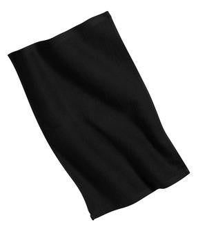 Port & Company - Rally Towel.  PT38 Black