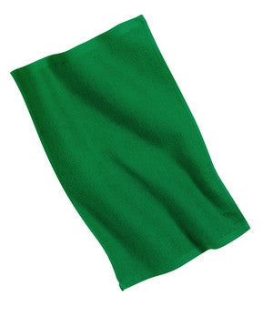 Port & Company - Rally Towel.  PT38 Kelly green