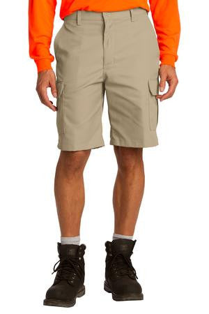 Red Kap Industrial Cargo Short. PT66 Khaki
