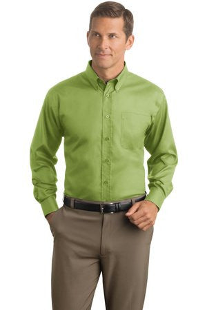 Red House - Herringbone Non-Iron Button-Down Shirt. RH38