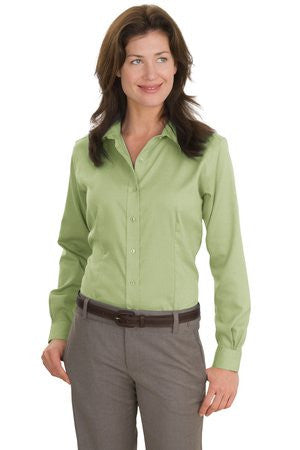 Red House - Ladies Nailhead Non-Iron Button-Down Shirt.  RH47