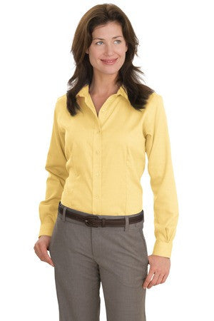 Red House - Ladies Nailhead Non-Iron Button-Down Shirt.  RH47