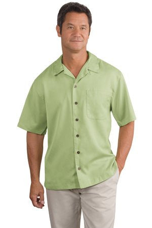 Port Authority Easy Care Camp Shirt.  S535 Celery