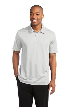 Sport-Tek Active Textured Polo. ST690 White