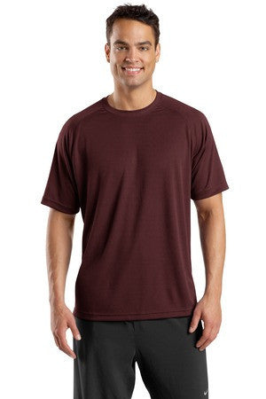 Sport-Tek Dry Zone Short Sleeve Raglan T-Shirt. T473 Maroon