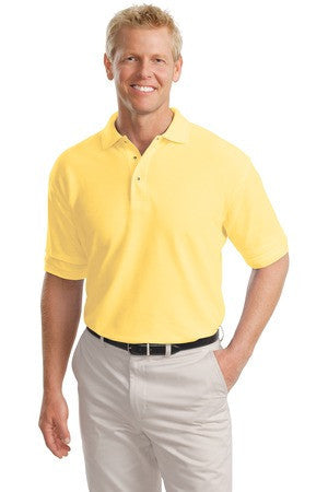 Port Authority Tall Silk Touch Polo.  TLK500 Banana