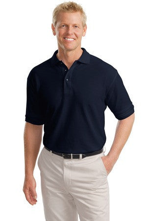 Port Authority Tall Silk Touch Polo.  TLK500 Navy