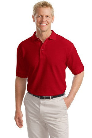 Port Authority Tall Silk Touch Polo.  TLK500 Red
