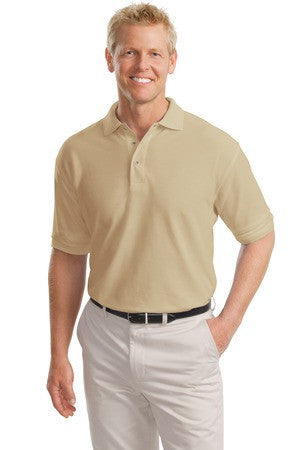 Port Authority Tall Silk Touch Polo.  TLK500 Stone