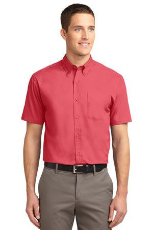 Port Authority Tall Short Sleeve Easy Care Shirt. TLS508 Hibiscus