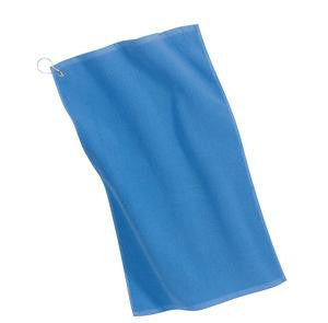 Port Authority Grommeted Microfiber Golf Towel.  TW53 Periwinkle