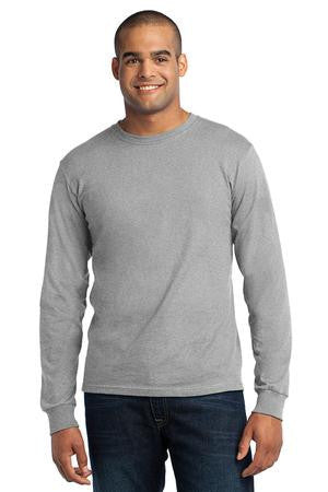 Port & Company - Long Sleeve All-American Tee. USA100LS Athletic Heather