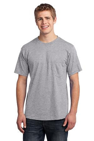 Port & Company - All-American Tee with Pocket. USA100P Athletic Heather