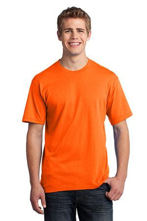 Port & Company - All-American Tee. USA100 Safety orange