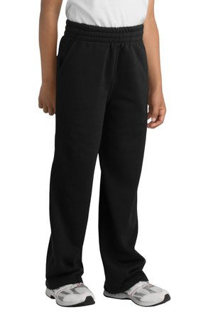 Sport-Tek Youth Sweatpant. Y257 Black