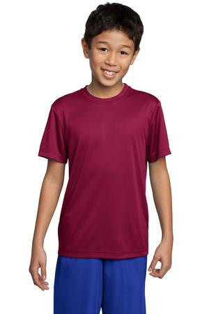 Sport-Tek Youth Competitor Tee. YST350 Cardinal