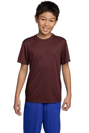 Sport-Tek Youth Competitor Tee. YST350 Maroon