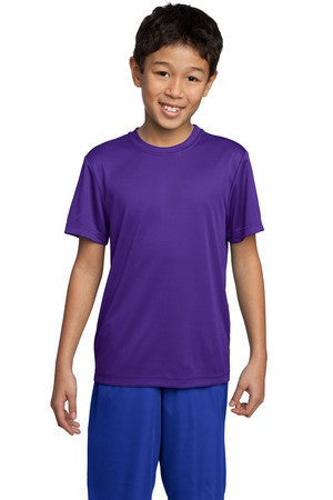 Sport-Tek Youth Competitor Tee. YST350 Purple