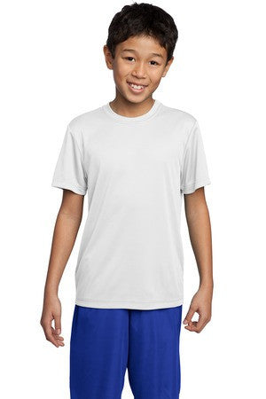 Sport-Tek Youth Competitor Tee. YST350 White