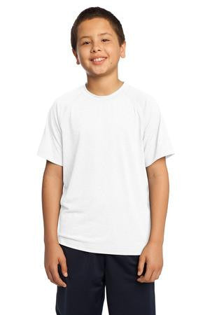 Sport-Tek Youth Ultimate Performance Crew. YST700 White